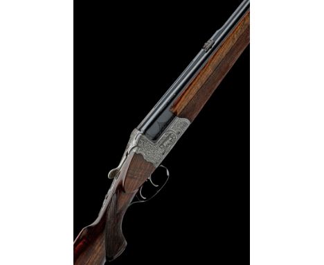 GENOSS. der BUCHSENMACHER A 16-BORE / 7X57R DOUBLE-TRIGGER OVER AND UNDER NON-EJECTOR COMBINATION GUN/RIFLE, serial no. 38/8 