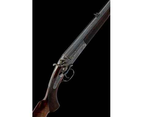 A GOOD .300 (ROOK) ARMY &amp; NAVY SIDE-LEVER SIDE-HAMMER ROOK &amp; RABBIT RIFLE, serial no. 11460, circa 1890, with octagon