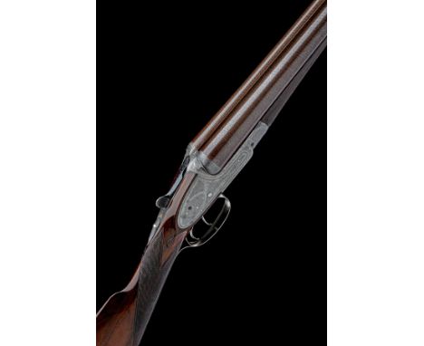 STEPHEN GRANT A 12-BORE SIDELOCK EJECTOR, serial no. 5736, for 1877, 28in. nitro reproved bold damascus barrels (in 2024), th