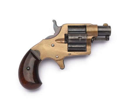A RARE .41 (RIMFIRE) COLT 'CLOVERLEAF' HOUSE REVOLVER WITH 1 1/2in. BARREL, serial no. 2866, for 1871 (first year of producti