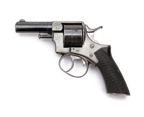 A .442 WEBLEY RIC MKI REVOLVER TO THE JERSEY POLICE FORCE, RETAILED BY DAVID BENTLEY, BIRMINGHAM, serial no. 987, circa 1868,