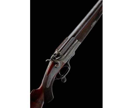 A 4-BORE SINGLE-BARRELLED WILDFOWLING PIECE SIGNED CHARLES BOSWELL, LONDON, serial no. 8142, circa 1880, with Birmingham prov