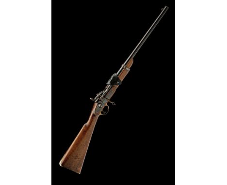 A .577 (SNIDER) MKIII SNIDER CARBINE SIGNED ENFIELD, serial no. 2018, dated for 1871, with blued 20 1/4in. barrel, block and 