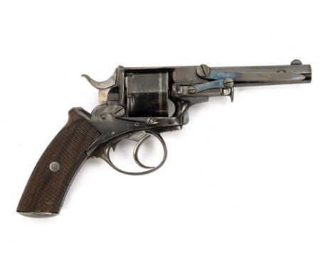 A .360 (RIMFIRE) WEBLEY PATENT SOLID-FRAME REVOLVER RETAILED BY PARKER FIELD &amp; SONS, LONDON, no visible serial number, ci