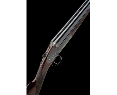 WESTLEY RICHARDS &amp; CO. A FINE AND SCARCE 12-BORE ROUNDED-BAR SINGLE-TRIGGER SELF-OPENING SIDELOCK EJECTOR, serial no. 202