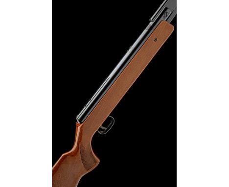 A RARE BOWKETT-TUNED .22 ANSCHUTZ 335 BREAK-BARREL AIR RIFLE, serial no. 50598, one of a small number so converted in the ear