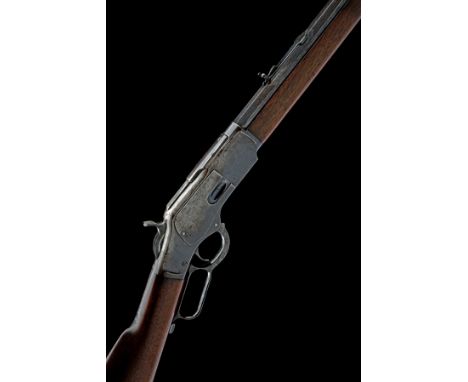 WINCHESTER'S REPEATING ARMS A .44-40 (WIN) 'MODEL 1873' LEVER-ACTION REPEATING SPORTING RIFLE, serial no. 347054B, for 1890, 