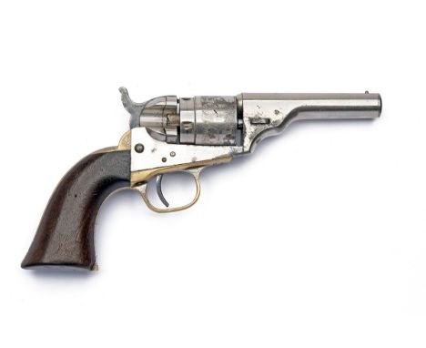A .38 (RIMFIRE) COLT POCKET NAVY 3 1/2IN. ROUND SOLID BARREL WITHOUT EJECTOR REVOLVER, serial no. 315567, almost certainly bu