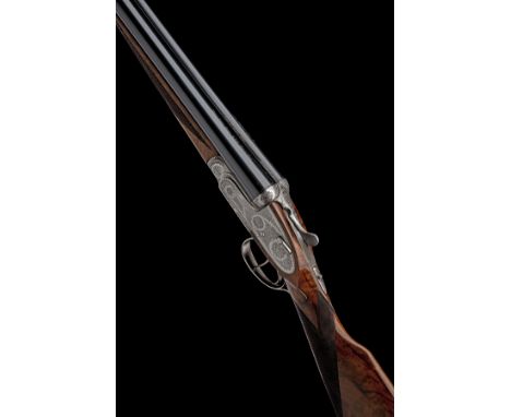 ARRIETA FOR "NEW ENGLAND ARMS CO." A 12-BORE (2IN.) HAND-DETACHABLE SIDELOCK EJECTOR, serial no. 57-03-33-98, dated 1998, 27i