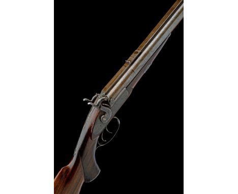 A 14-BORE &amp; .577 PERCUSSION CAPE RIFLE WITH TROPHY RIB, SIGNED I HOLLIS &amp; SONS, serial no. 7032, circa 1860, with lam