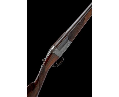 WESTLEY RICHARDS AN UNUSUAL 12-BORE SINGLE-BARRELLED TOPLEVER HAMMERLESS GUN, serial no. 7392, circa 1894, 30in. nitro reprov