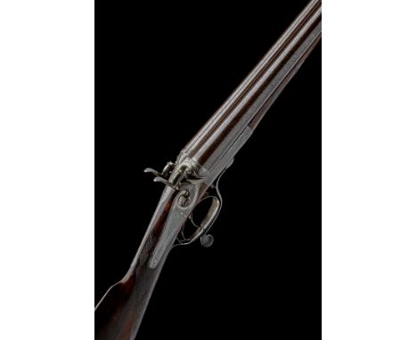 STEPHEN GRANT A 12-BORE E.C. HODGES 1866 PATENT ROTARY-UNDERLEVER HAMMERGUN, serial no. 3333, circa 1872, 30in. nitro reprove