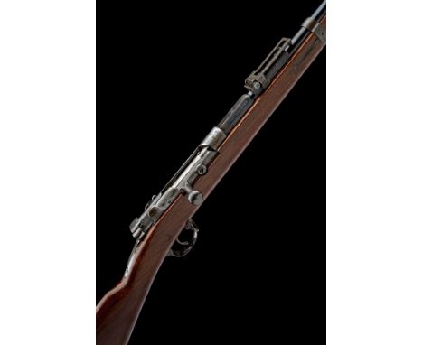 AN 11.15 x 60mmR (MAUSER) BOLT-ACTION REPEATING SERVICE RIFLE SIGNED AMBERG, MODEL 'M71/84', serial no. 63514, dated for 1887