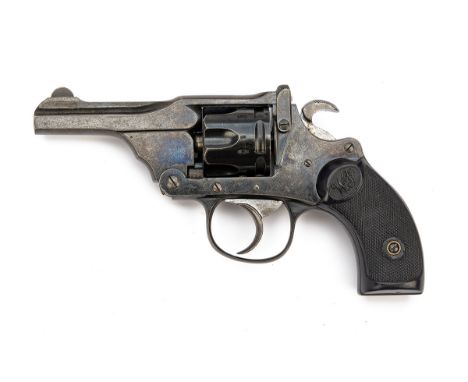 A SCARCE CASED .320 (S/R) P. WEBLEY & SON MODEL 'WP320' POCKET REVOLVER, serial no. 1607, circa 1903, with 3in. blued sighted