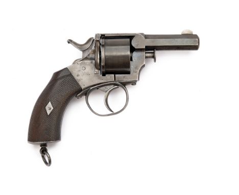 A SCARCE .442 P. WEBLEY & SON PATENT SOLID FRAME REVOLVER, serial no. 26271, circa 1877, with octagonal 3in. barrel, large ni