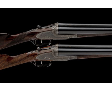 STEPHEN GRANT &amp; SONS A PAIR OF 12-BORE SIDELOCK EJECTORS, serial no. 7897 / 8, for 1912, 29in. nitro reproved barrels (in