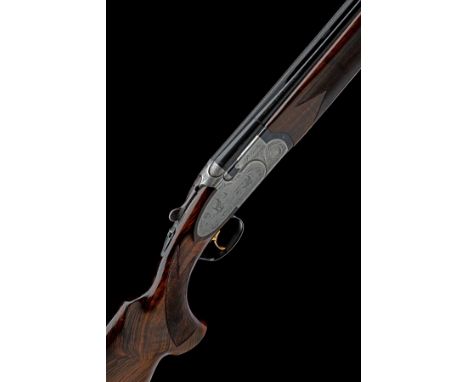 P. BERETTA A 12-BORE 'S 687 EELL DIAMOND PIGEON' SINGLE-TRIGGER SIDEPLATED OVER AND UNDER EJECTOR, serial no. L85840B, dated 