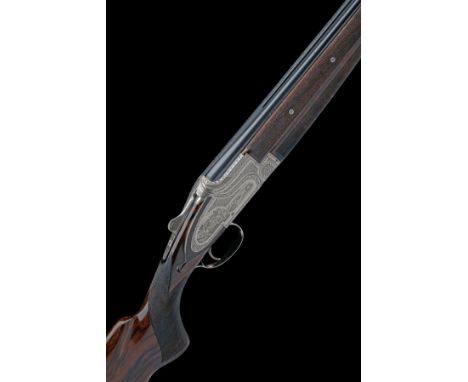 BROWNING CUSTOM SHOP A LIEBEN-ENGRAVED 28-BORE 'M2 SPECIAL' SINGLE-TRIGGER SIDEPLATED OVER AND UNDER EJECTOR, serial no. 324M