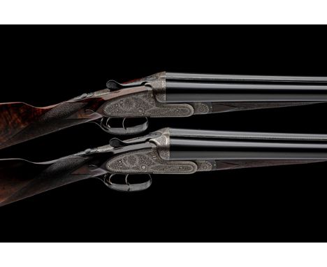 F. BEESLEY (FROM PURDEY'S) A PAIR OF 12-BORE SIDELOCK EJECTORS, serial no. 1793 / 4, circa 1902, 29 3/4in. nitro reproved bar