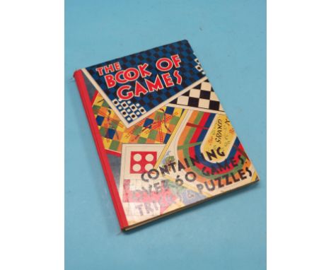 The Book of Games, containing jigsaw puzzle and games accessories, complete, another, The Children's Book of Pantomimes, firs