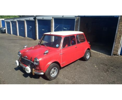 Early 1963, Morris Cooper 997 lightly modified for fast road/club rally use and in need of recommissioning.Correct early 1963