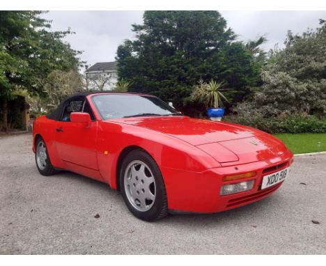 A superb example of Porsche's charismatic front-engined Cabriolet.First registered on 01/01/1990 and one owner from newFinish