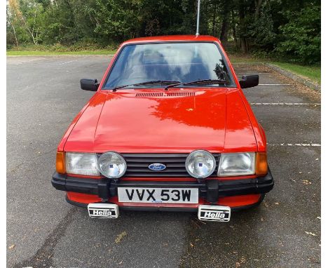 A three-owner, third-generation Escort in lovely condition with an indicated 21,678 miles.Supplied to the first of just three