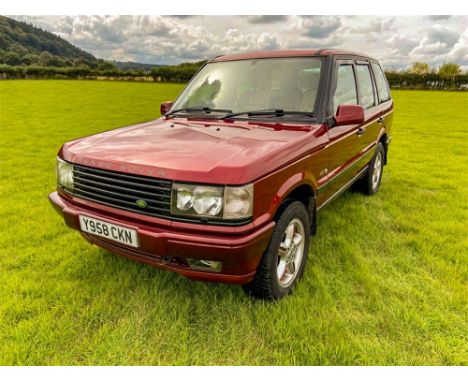 A very stylish, P38 'Bodeaux' edition on offer at 'No Reserve'.This P38A Range Rover is one of the ‘Bordeaux’ Limited Edition