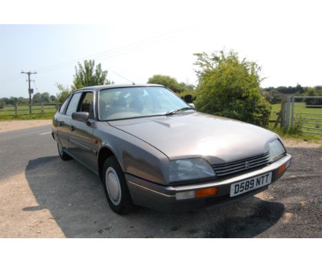 Classic Citroen, mid-eighties, 2.2-litre Saloon in Trés Riche specificationThe CX was a pioneering, 4-door, fastback saloon b