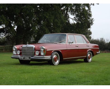 A good-looking, long-wheelbase W108 3.5-litre saloon from the last year of production.The W108 280SEL had the longer wheelbas