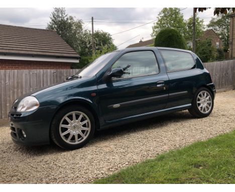 Super, low-mileage, Clio 172 'Exclusive', Number 30 of 172.A limited-edition of Renault Sport's fabulous Clio 172 Ph.1. Only 