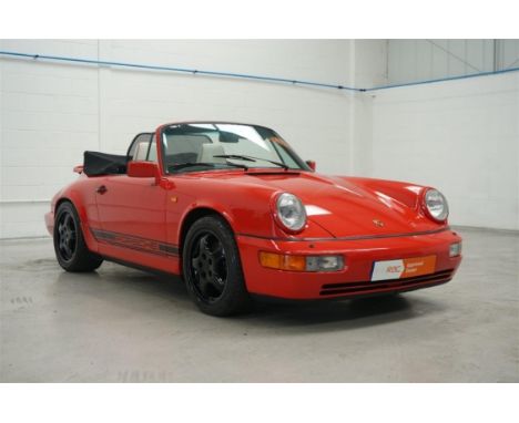 A desirable, UK RHD, manual 964 Convertible with 86000 miles.... Although patently still a 911, the 964 was in fact 85% diffe