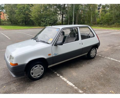 A very rare surviving example with only 31,000 miles by just three owners.Second-generation R5, 1.4-litre, 60bhp, 3-door hatc