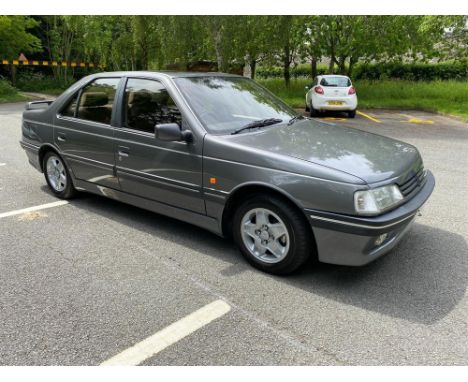 A super rare sight on todays roads, the Peugeot Mi16....Very 80's retro in Metallic Grey with a Grey and Black smart interior