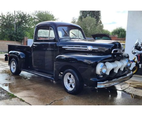 Super collectable example of the 50's F1 Pick-Up....Finished well in Black with a nice Red leather interiorImported three yea