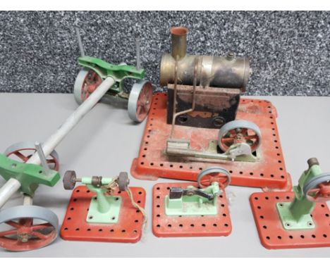 Vintage Mamod steam engine &amp; parts
