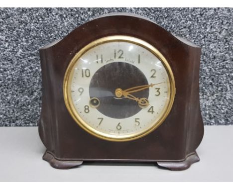 Vintage Smith's Enfield bakelite mantle clock