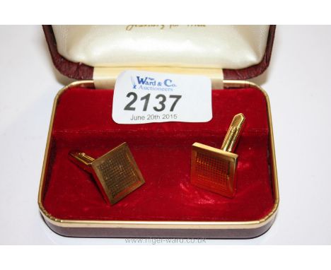 A pair of vintage Cuff Links