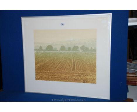 A Kenneth Leech signed Lithograph 'Morning Mist'