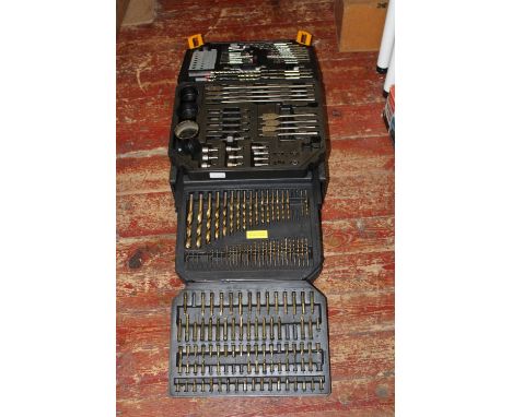 A JCB Tool box and contents 
