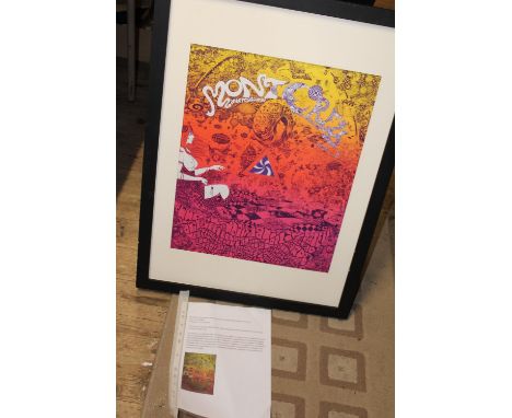 A limited edition print by Dan Abbott (33/50) 
