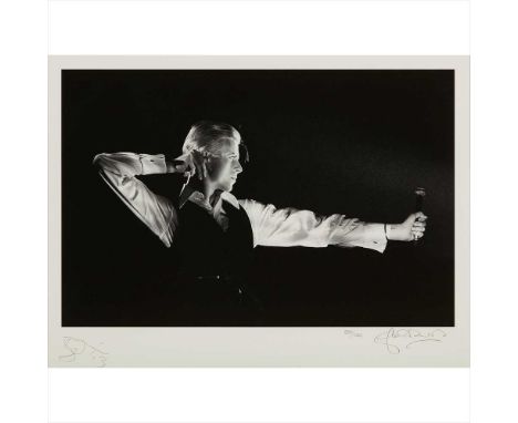 John R. Rowlands (American Contemporary) David Bowie: The Archer Signed to margin by Bowie and Rowlands, 89/100, pub. 2013 (1