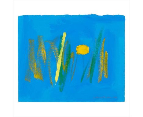 § Wilhelmina Barns-Graham C.B.E. (Scottish 1912-2004) Wind Dance No.2 Signed and dated 2003, acrylic on paper (Dimensions: 19