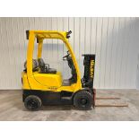 Hyster 3,000-LB. Capacity Forklift, Model H30FT, S/N F001V03764H, LPG Fuel, Solid Pneumatic Tires, L