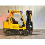 Hyster 8,000-LB. Capacity Forklift, Model S80FT, S/N H004V03902N, LPG Fuel, Cushion Tires, 3-Stage M