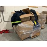 Skid of Jackets, Pants, Belts, & Tumblers, Brands Include: 5.11, Blauer, Elbeco, & More