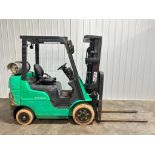 Mitsubishi 5,000-LB. Capacity Forklift, Model FGC25N, S/N AF82F45305, LPG Fuel, Non-Marking Cushion