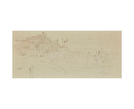  EDWARD LEAR (BRITISH 1812-1888) PATTI Inscribed and dated ‘Patti 4 July 1847’ and numbered 2/2, and further inscribed with n