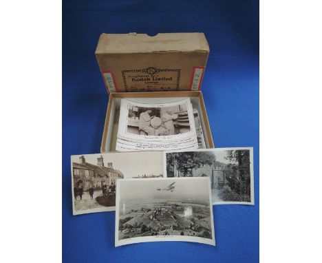 A collection of vintage postcards, including Poole Pottery and Dorest interest, in box