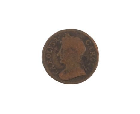 A Charles II coin, 1673.